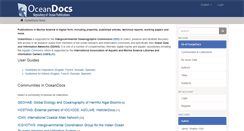 Desktop Screenshot of oceandocs.org