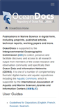 Mobile Screenshot of oceandocs.org